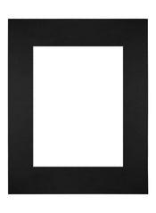 Passe Partout 28x35cm Carton Black Edge Straight Front | Yourdecoration.com