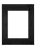 Passe Partout 28x35cm Carton Black Edge Straight Front | Yourdecoration.com