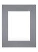 Passe Partout 28x35cm Carton Gray Edge Straight Front | Yourdecoration.com