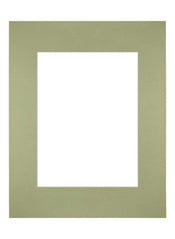 Passe Partout 28x35cm Carton Mint Green Edge Straight Front | Yourdecoration.com