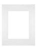 Passe Partout 28x35cm Carton White Edge Straight Front | Yourdecoration.com