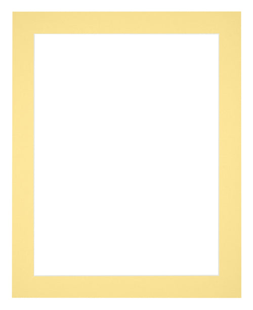 Passe Partout 28x35cm Carton Yellow Edge 4cm Straight Front | Yourdecoration.com