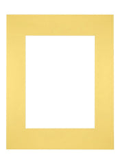 Passe Partout 28x35cm Carton Yellow Edge Straight Front | Yourdecoration.com