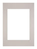 Passe Partout 297x42cm A3/A4 Carton Gray Gray Edge Straight Front | Yourdecoration.com