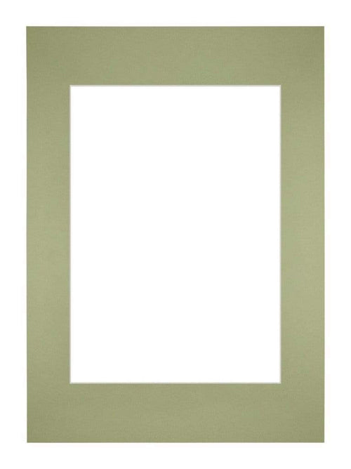 Passe Partout 297x42cm A3/A4 Carton Mint Green Edge Straight Front | Yourdecoration.com