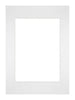 Passe Partout 297x42cm A3/A4 Carton White Edge Straight Front | Yourdecoration.com