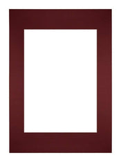 Passe Partout 297x42cm A3/A4 Carton Wine Red Edge Straight Front | Yourdecoration.com