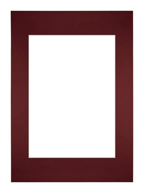 Passe Partout 297x42cm A3/A4 Carton Wine Red Edge Straight Front | Yourdecoration.com