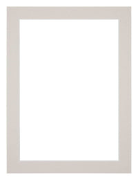 Passe Partout 30x40cm Carton Gray Gray Edge 3cm Straight Front | Yourdecoration.com