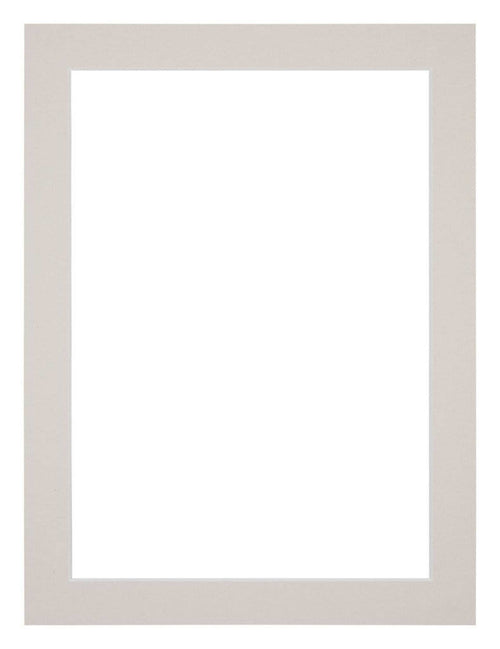 Passe Partout 30x40cm Carton Gray Gray Edge 3cm Straight Front | Yourdecoration.com