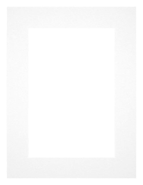 Passe Partout 30x40cm Carton White Edge 5cm Straight Front | Yourdecoration.com