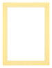 Passe Partout 30x40cm Carton Yellow Edge 3cm Straight Front | Yourdecoration.com