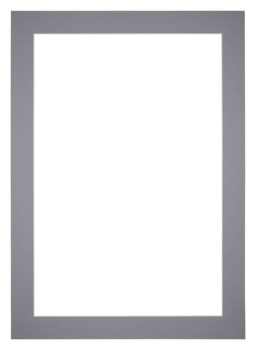Passe Partout 30x42cm Carton Gray Edge 5cm Straight Front | Yourdecoration.com