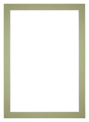 Passe Partout 30x42cm Carton Mint Green Edge 4cm Straight Front | Yourdecoration.com