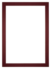 Passe Partout 30x42cm Carton Wine Red Edge 4cm Straight Front | Yourdecoration.com