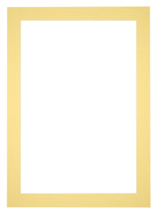 Passe Partout 30x42cm Carton Yellow Edge 5cm Straight Front | Yourdecoration.com