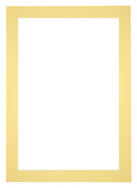 Passe Partout 30x42cm Carton Yellow Edge 5cm Straight Front | Yourdecoration.com