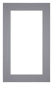 Passe Partout 30x50cm Carton Gray Edge 5cm Straight Front | Yourdecoration.com