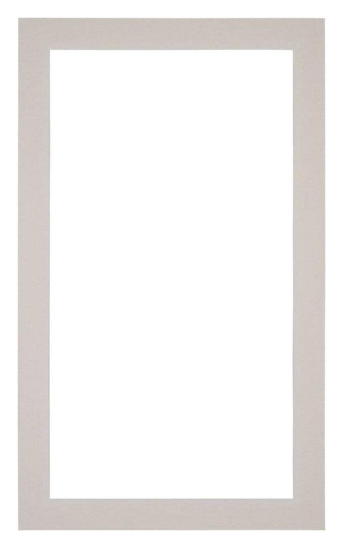 Passe Partout 30x50cm Carton Gray Gray Edge 3cm Straight Front | Yourdecoration.com