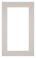 Passe Partout 30x50cm Carton Gray Gray Edge 5cm Straight Front | Yourdecoration.com