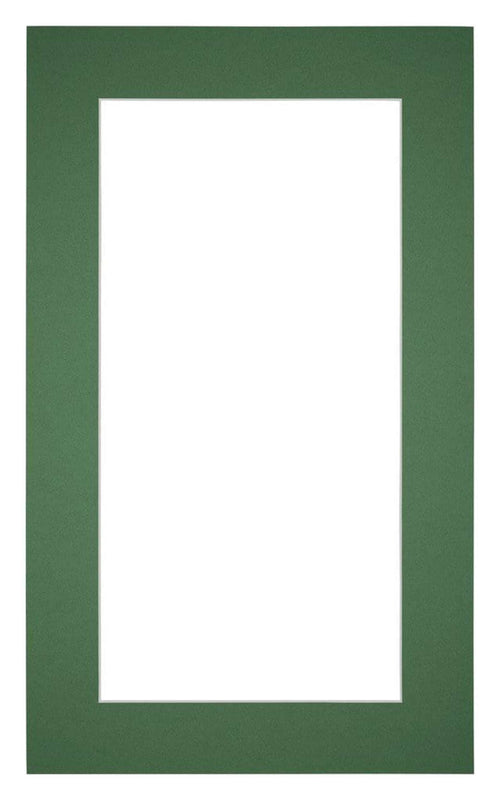 Passe Partout 30x50cm Carton Green Forest Edge 5cm Straight Front | Yourdecoration.com