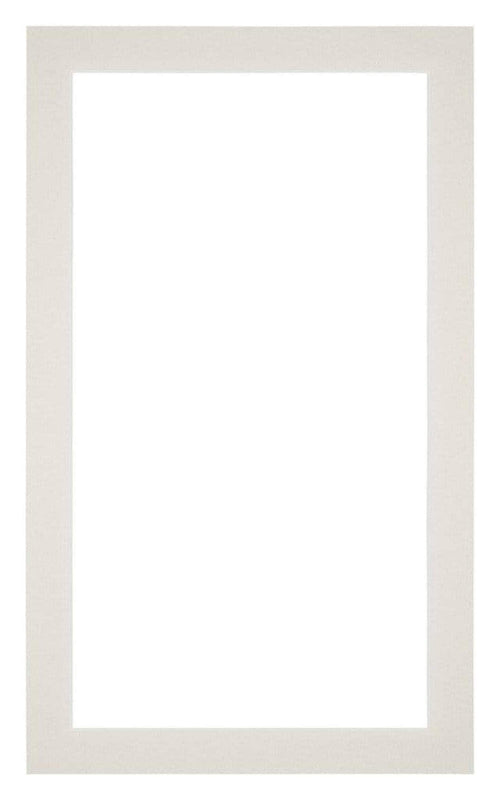 Passe Partout 30x50cm Carton Light Gray Edge 3cm Straight Front | Yourdecoration.com