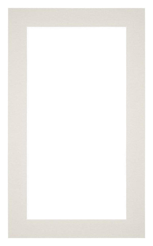 Passe Partout 30x50cm Carton Light Gray Edge 4cm Straight Front | Yourdecoration.com