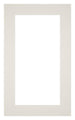 Passe Partout 30x50cm Carton Light Gray Edge 5cm Straight Front | Yourdecoration.com