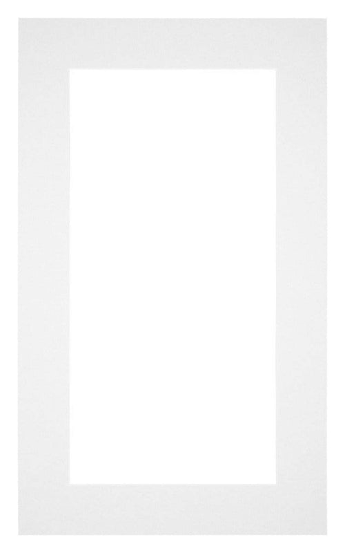 Passe Partout 30x50cm Carton White Edge 5cm Straight Front | Yourdecoration.com