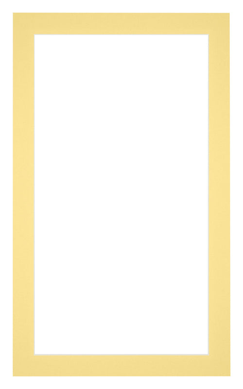 Passe Partout 30x50cm Carton Yellow Edge 3cm Straight Front | Yourdecoration.com