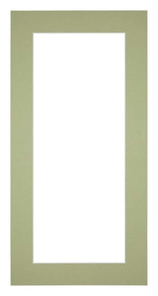 Passe Partout 30x60cm Carton Mint Green Edge 5cm Straight Front | Yourdecoration.com