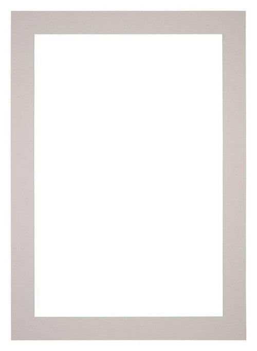 Passe Partout 35x50cm Carton Gray Gray Edge 5cm Straight Front | Yourdecoration.com