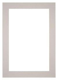 Passe Partout 35x50cm Carton Gray Gray Edge 6cm Straight Front | Yourdecoration.com