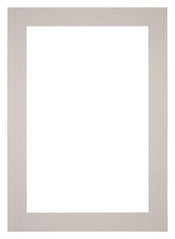 Passe Partout 35x50cm Carton Gray Gray Edge 6cm Straight Front | Yourdecoration.com