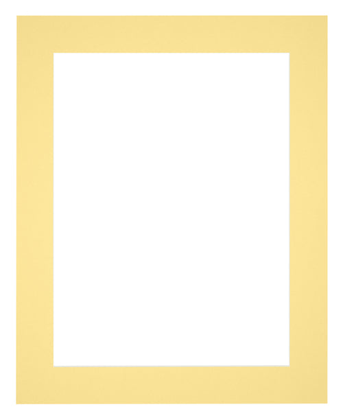 Passe Partout 40x50cm Carton Yellow Edge 5cm Straight Front | Yourdecoration.com