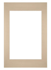 Passe Partout 40x60cm Carton Beige Edge Straight Front | Yourdecoration.com