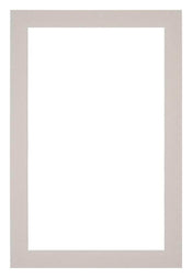 Passe Partout 40x60cm Carton Gray Gray Edge 3cm Straight Front | Yourdecoration.com