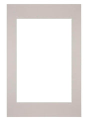 Passe Partout 40x60cm Carton Gray Gray Edge Straight Front | Yourdecoration.com