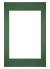 Passe Partout 40x60cm Carton Green Forest Edge Straight Front | Yourdecoration.com