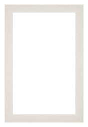 Passe Partout 40x60cm Carton Light Gray Edge 3cm Straight Front | Yourdecoration.com