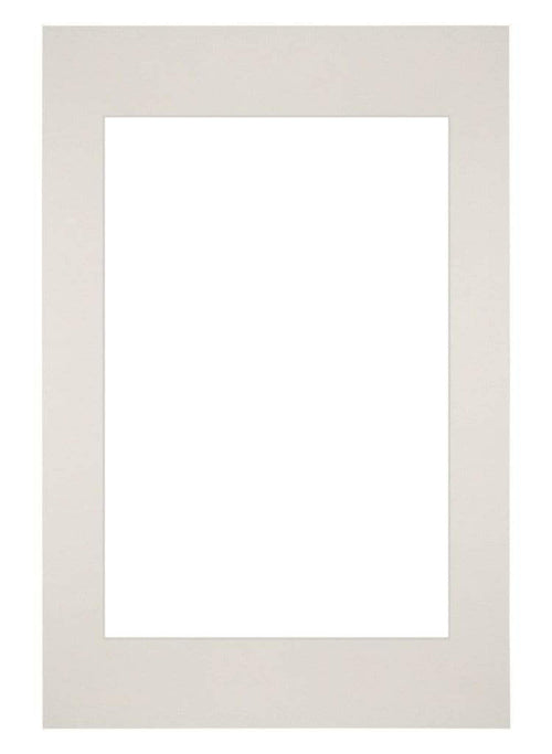 Passe Partout 40x60cm Carton Light Gray Edge Straight Front | Yourdecoration.com