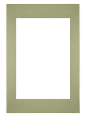 Passe Partout 40x60cm Carton Mint Green Edge Straight Front | Yourdecoration.com