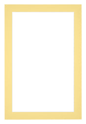 Passe Partout 40x60cm Carton Yellow Edge 3cm Straight Front | Yourdecoration.com