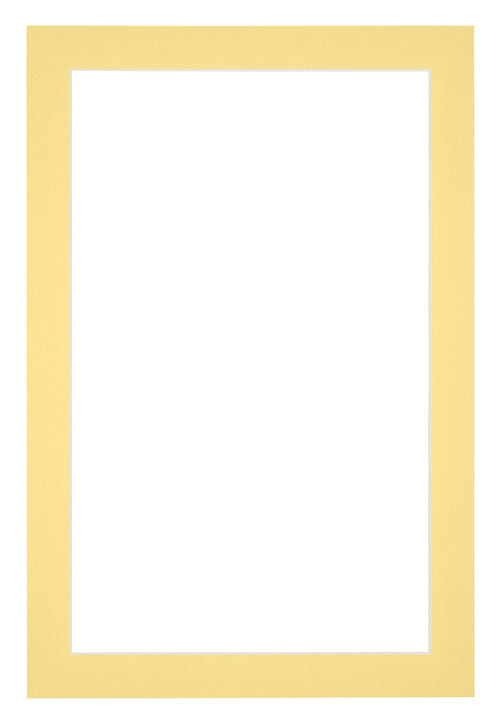 Passe Partout 40x60cm Carton Yellow Edge 3cm Straight Front | Yourdecoration.com