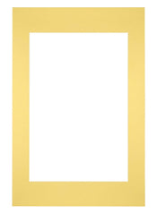 Passe Partout 40x60cm Carton Yellow Edge Straight Front | Yourdecoration.com