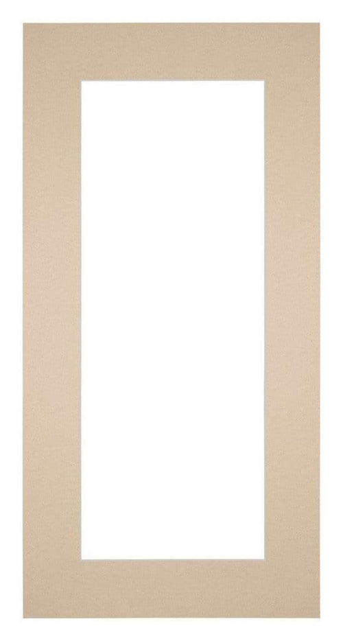 Passe Partout 40x70cm Carton Beige Edge 6cm Straight Front | Yourdecoration.com