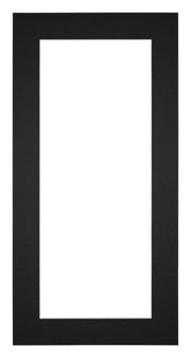 Passe Partout 40x70cm Carton Black Edge 5cm Straight Front | Yourdecoration.com
