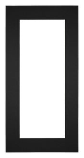 Passe Partout 40x70cm Carton Black Edge 6cm Straight Front | Yourdecoration.com