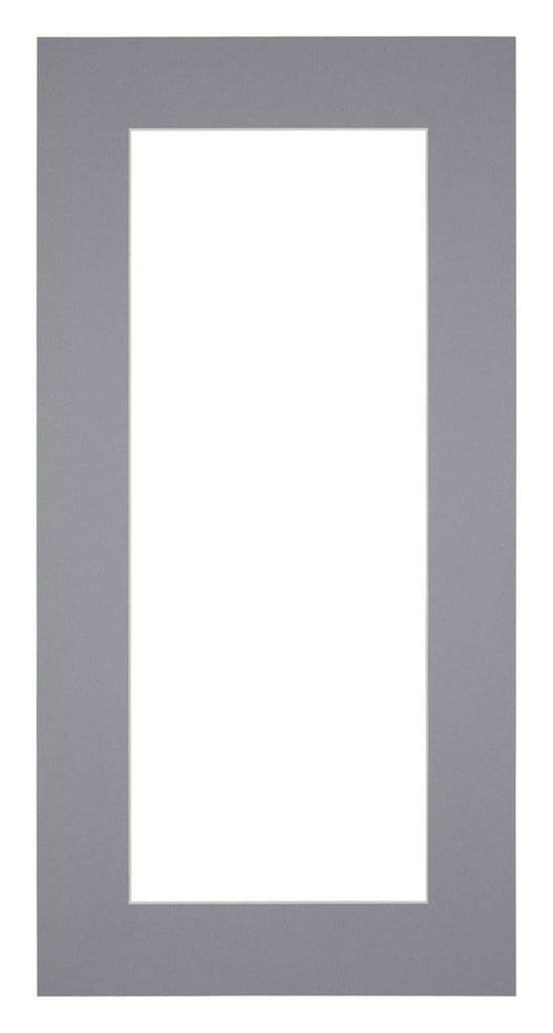 Passe Partout 40x70cm Carton Gray Edge 6cm Straight Front | Yourdecoration.com