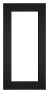 Passe Partout 40x80cm Carton Black Edge 6cm Straight Front | Yourdecoration.com